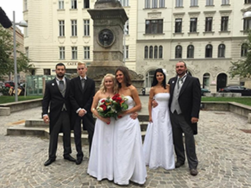 Pressekonfernz Ehe Gleich Standesamt Wien Brautpaare